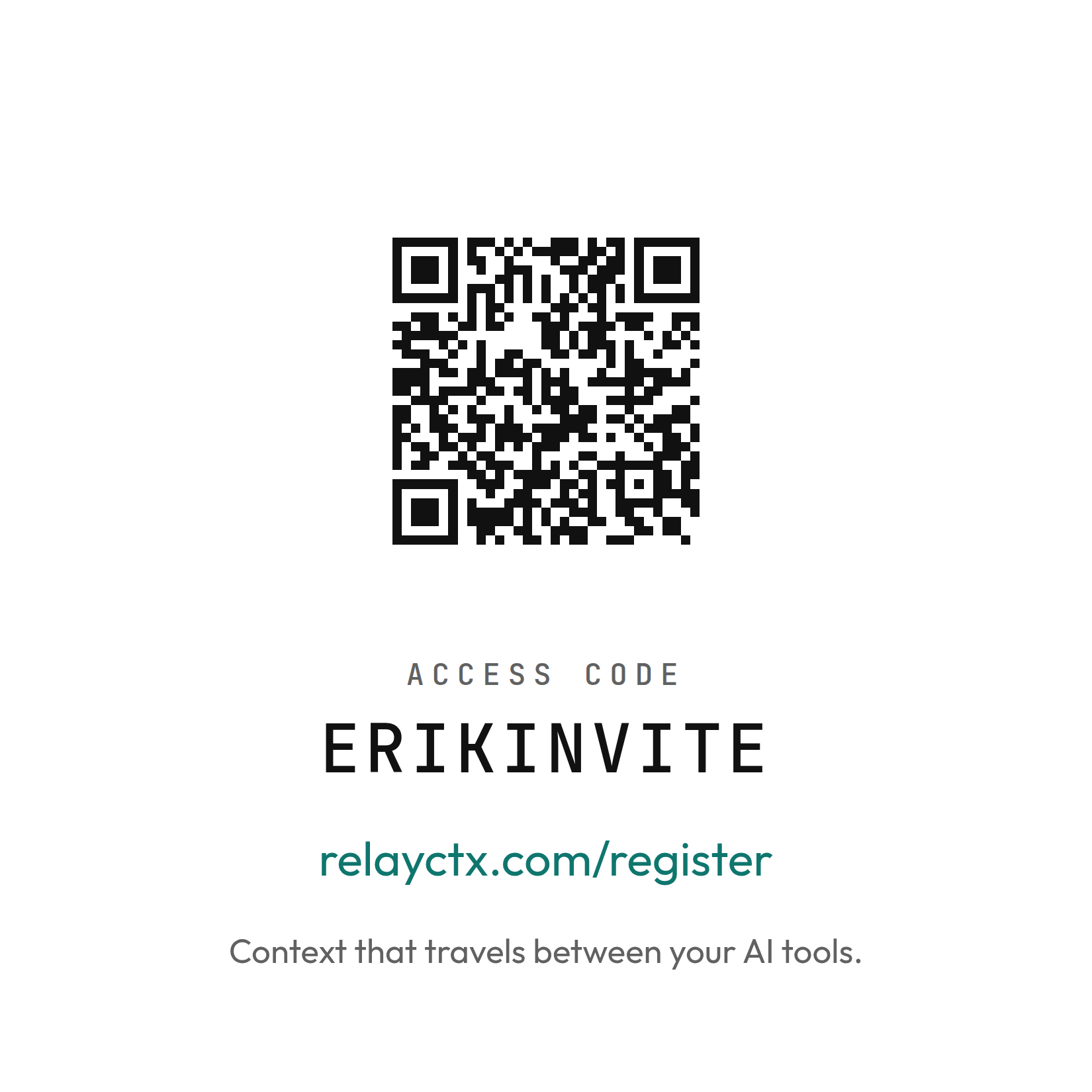 Square invite card, back