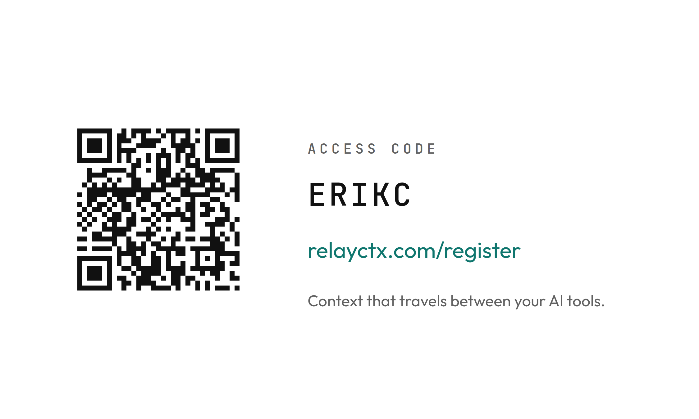 Standard invite card, back